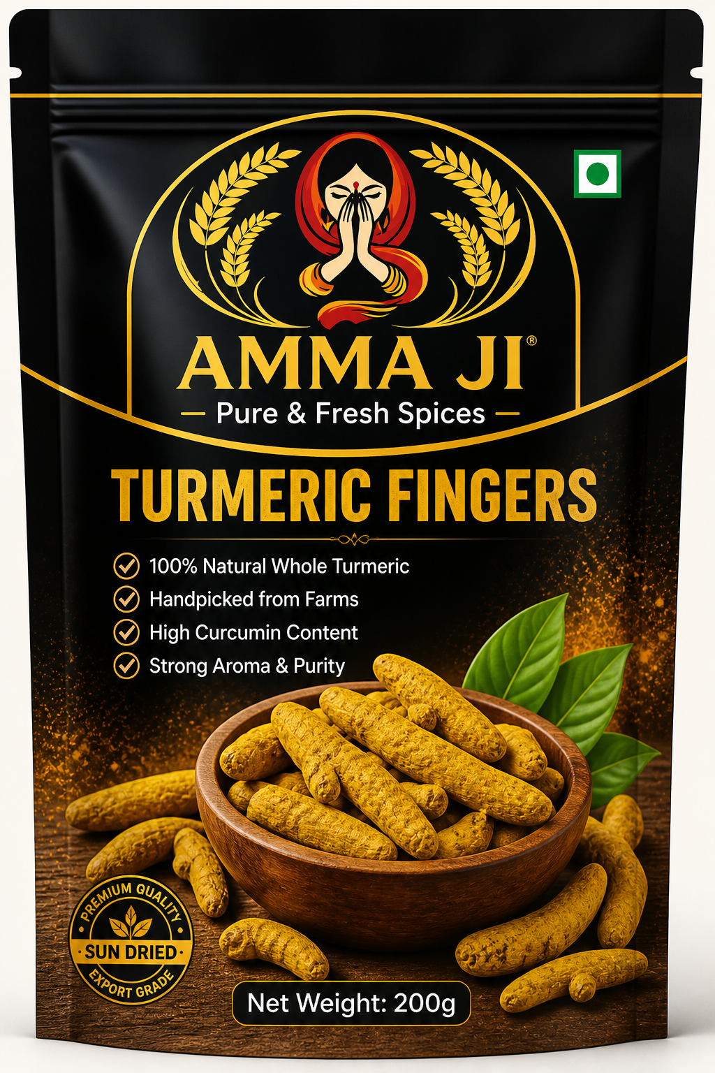  Turmeric Fingers